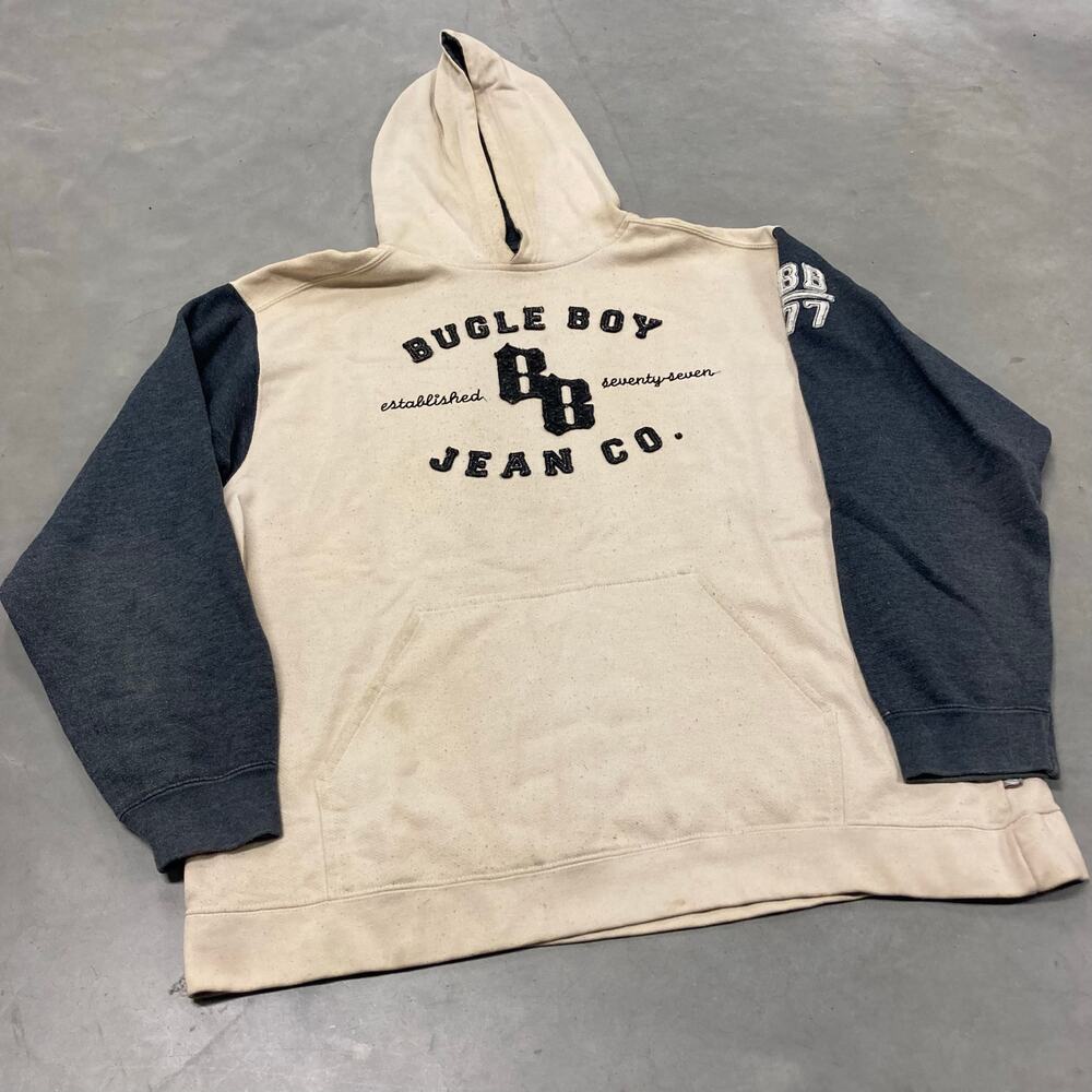 vintage y2k bugle boy hoodie